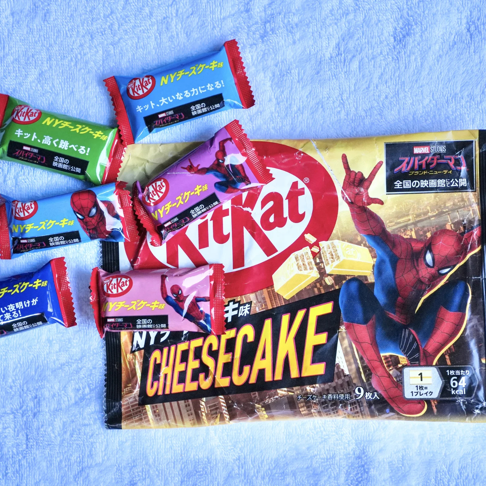 KitKat Spider-Man NY Cheesecake Flavor – Chocolate