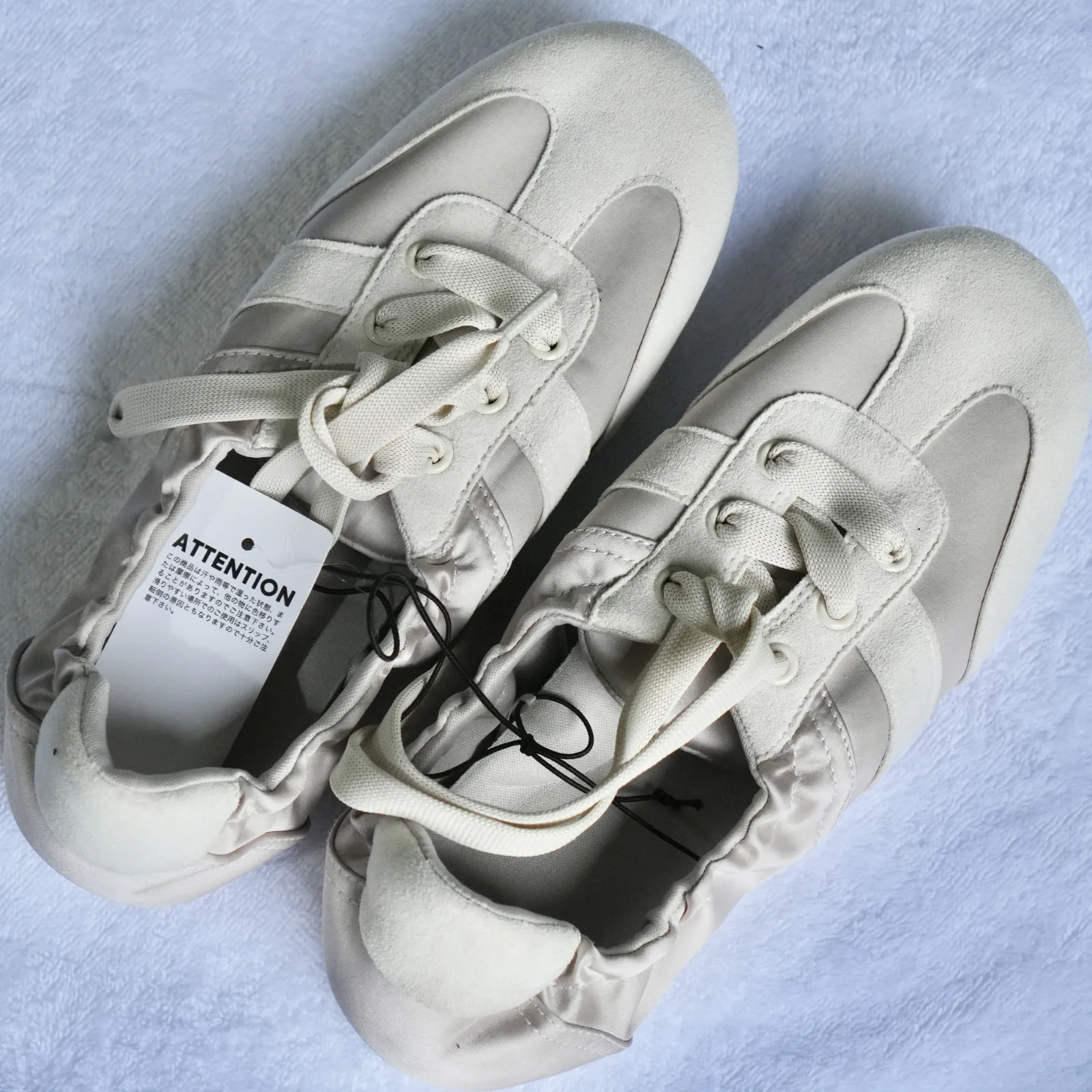Gathered Ballet Sneakers – Shoes
