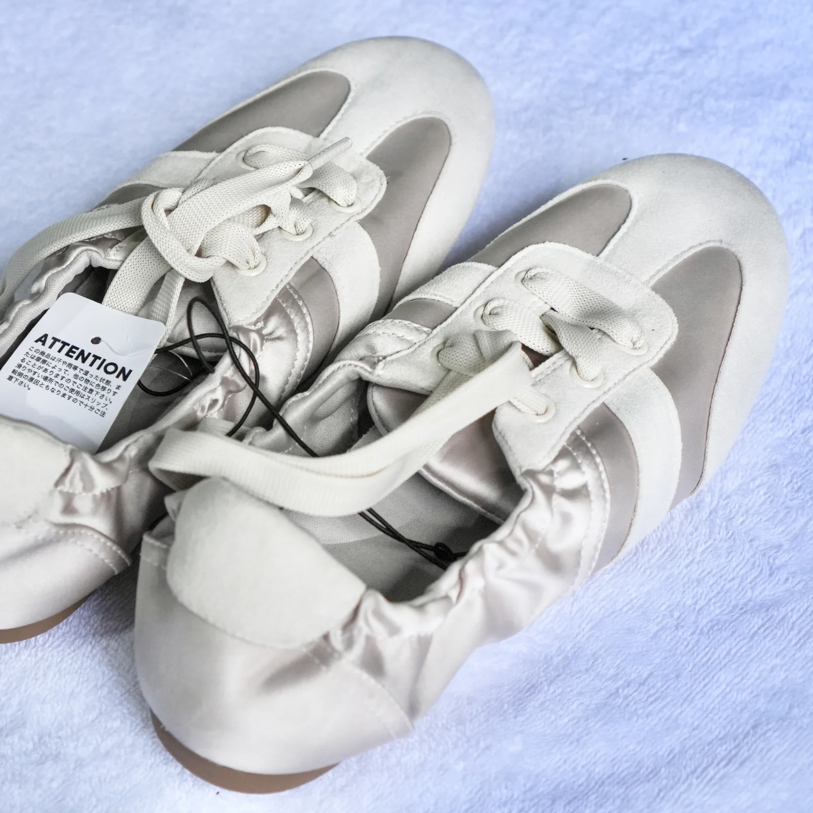 Gathered Ballet Sneakers – Shoes — photo 2
